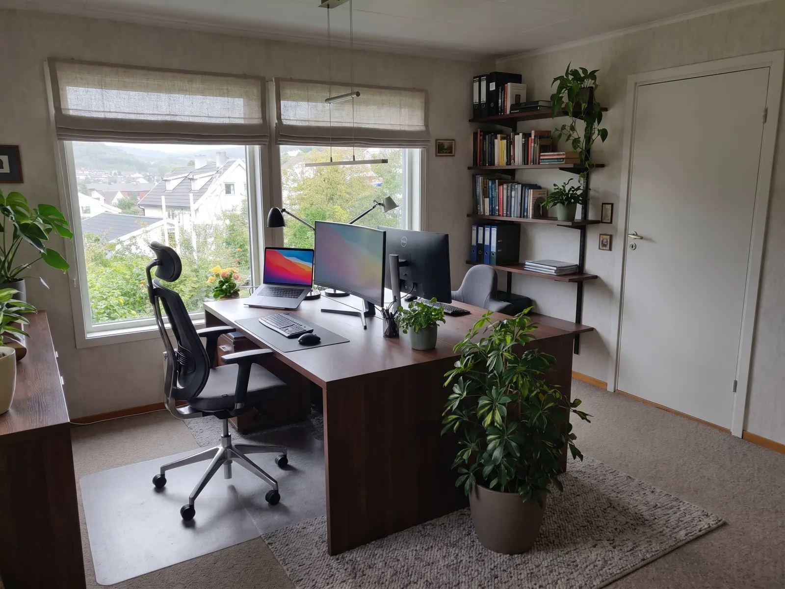 Same rom kan òg bli heimekontor …